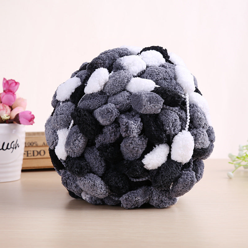 Winter DIY geflochtenes grobes Perlengarn