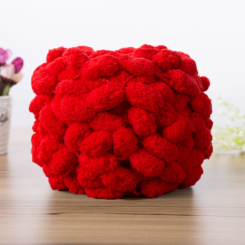 Winter DIY geflochtenes grobes Perlengarn