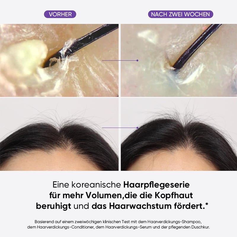 Haarpflegeserum zum Auftragen mit Rolle