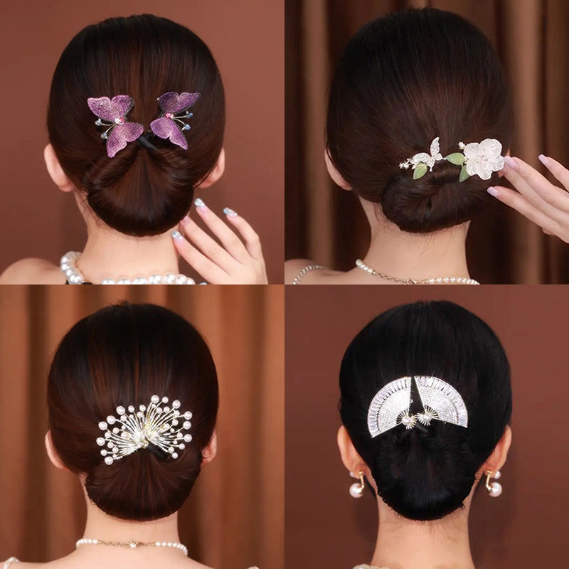 Eleganter Fauler Haarschmuck aus Kupferlegierung