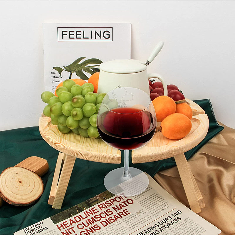 Klappbarer Picknicktisch aus Holz