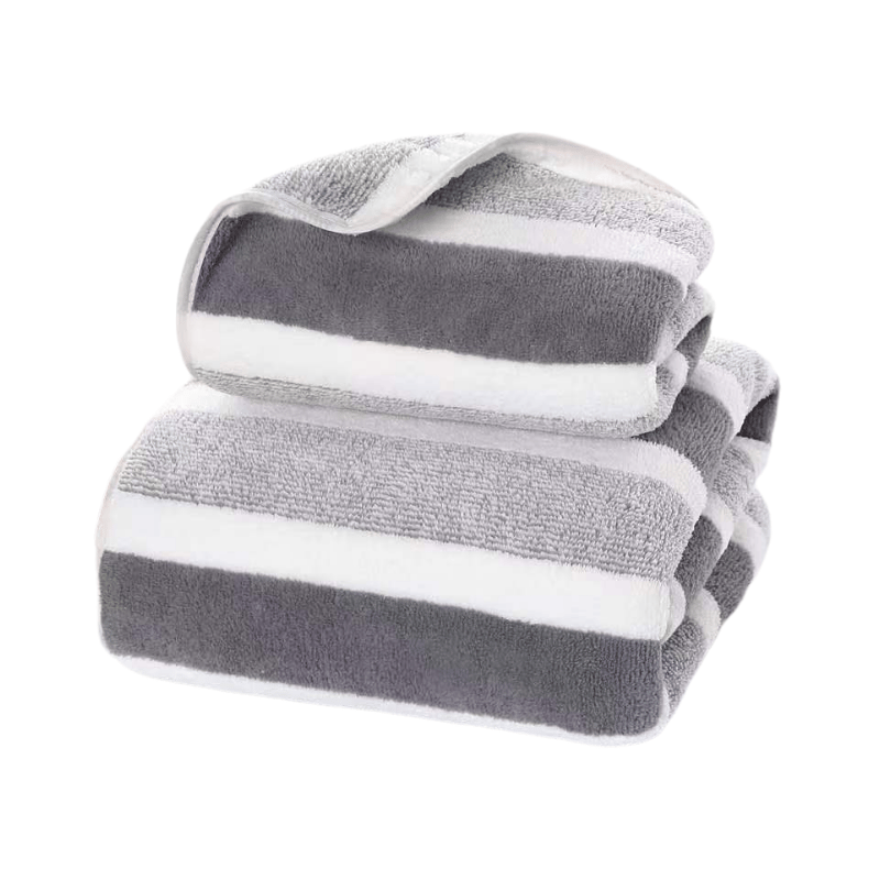 Luxus-Badetuch-Set aus Korallenfleece