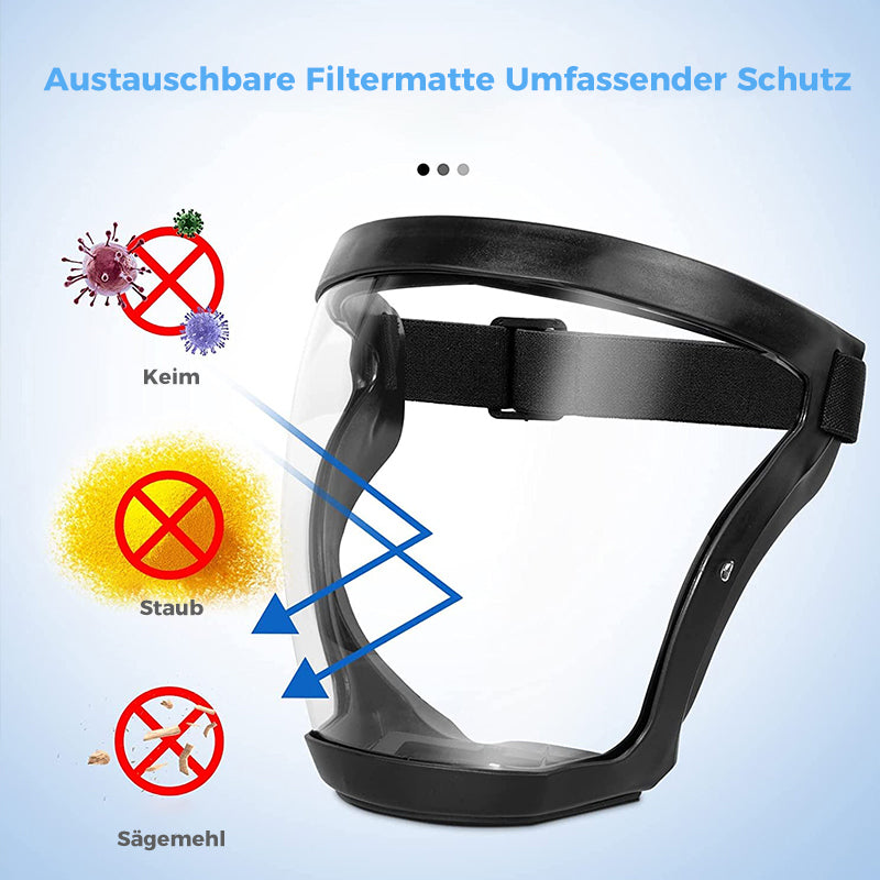 Voller Gesichtsschutz Industriemaske für Pestizidsprühen