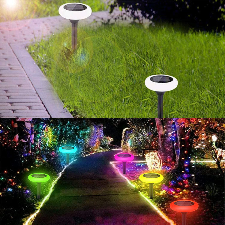 Solar buntes LED-Erdsteckerlicht