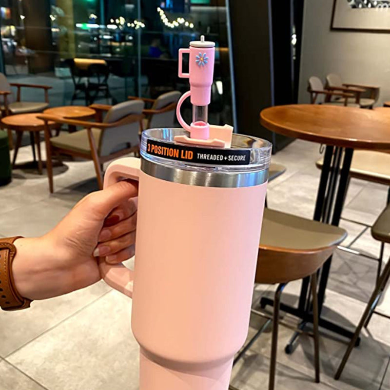 🥤Silikon-Strohhalm-Deckel
