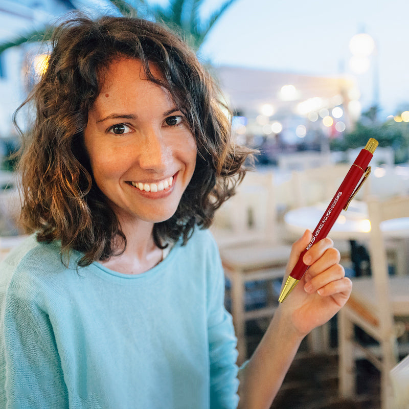 Weihnachtliches farblich abgestimmtes Signature Pen Set (5 Stück)