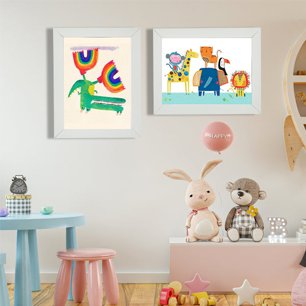 Kinderkunstprojekte A4 Kinderkunstrahmen