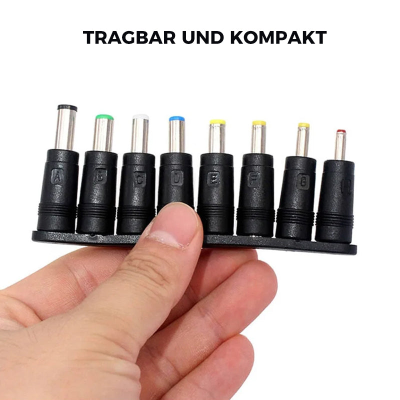 8-in-1 universeller Gleichstromadapter