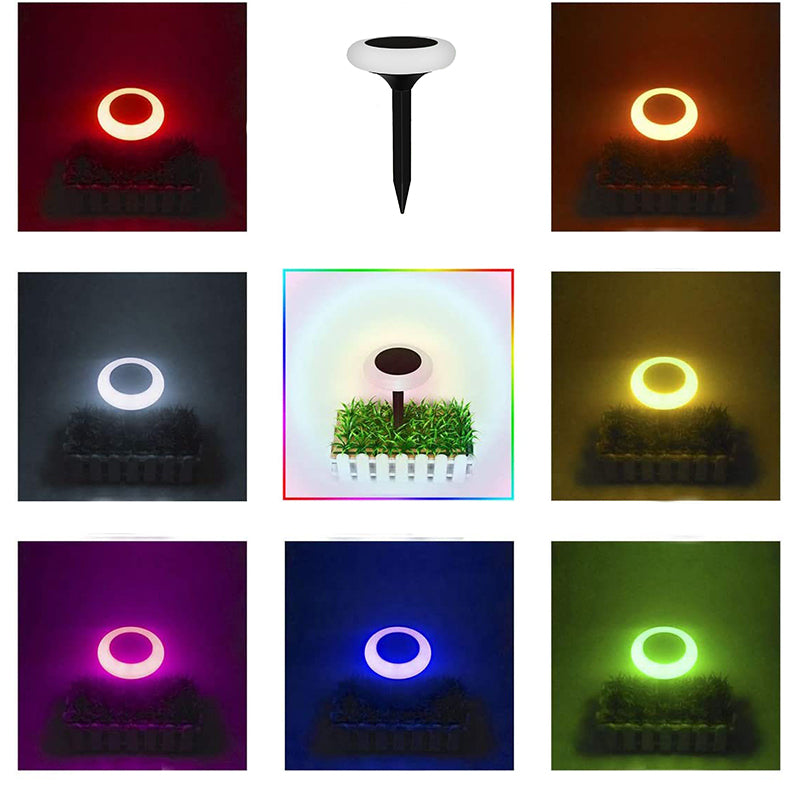 Solar buntes LED-Erdsteckerlicht