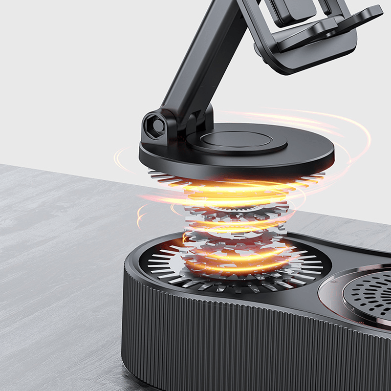 360° verstellbarer Handyhalter mit integriertem Bluetooth-Lautsprecher