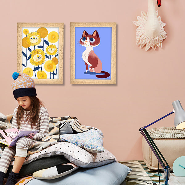 Kinderkunstprojekte A4 Kinderkunstrahmen