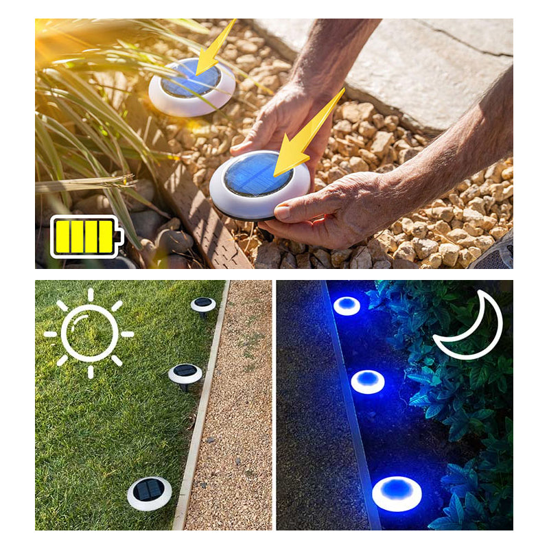 Solar buntes LED-Erdsteckerlicht