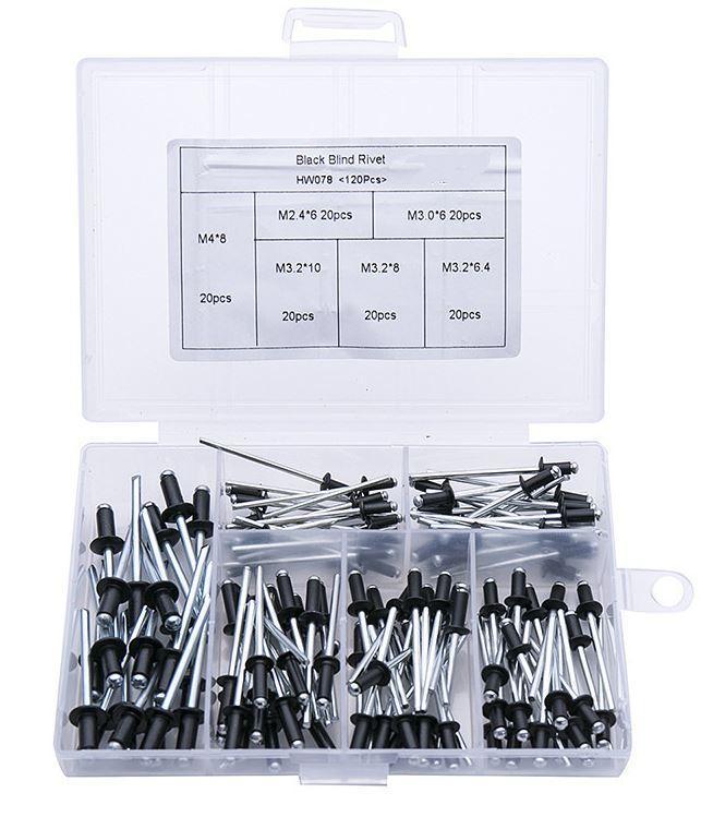 Professionelles Nietpistolen-Adapter-Kit Mit 4 Verschiedene Düsenschrauben