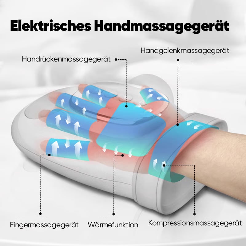 Handmassagegerät mit Wärmekompression