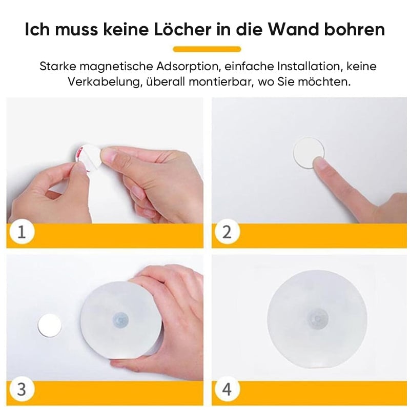 Intelligente LED-Körperbewegungsmelder-Leuchte