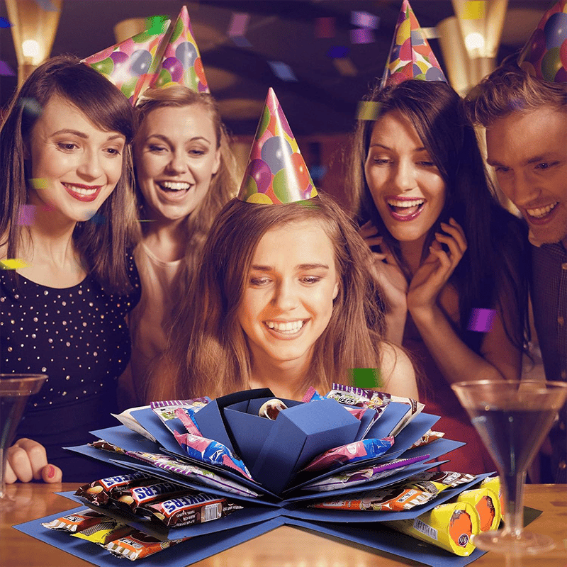 Süßigkeiten-Explosion Geschenkbox
