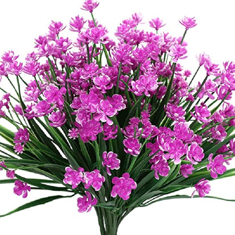 Künstliche Blumen im Freien, 2 Sträuße