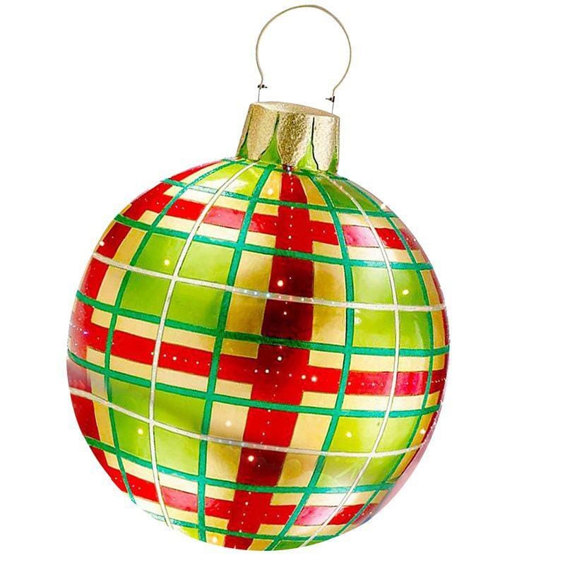 Aufblasbare Weihnachtskugel für den Außenbereich