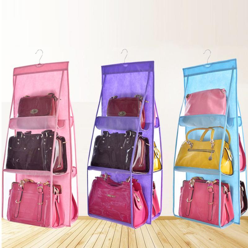 6-Taschen faltbare hängende Handtasche Organizer -Miwill