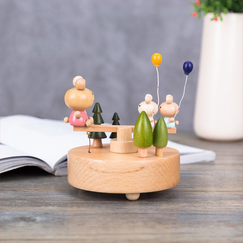 🎵Hölzerne Musikbox für Kinder oder Freunden🌠
