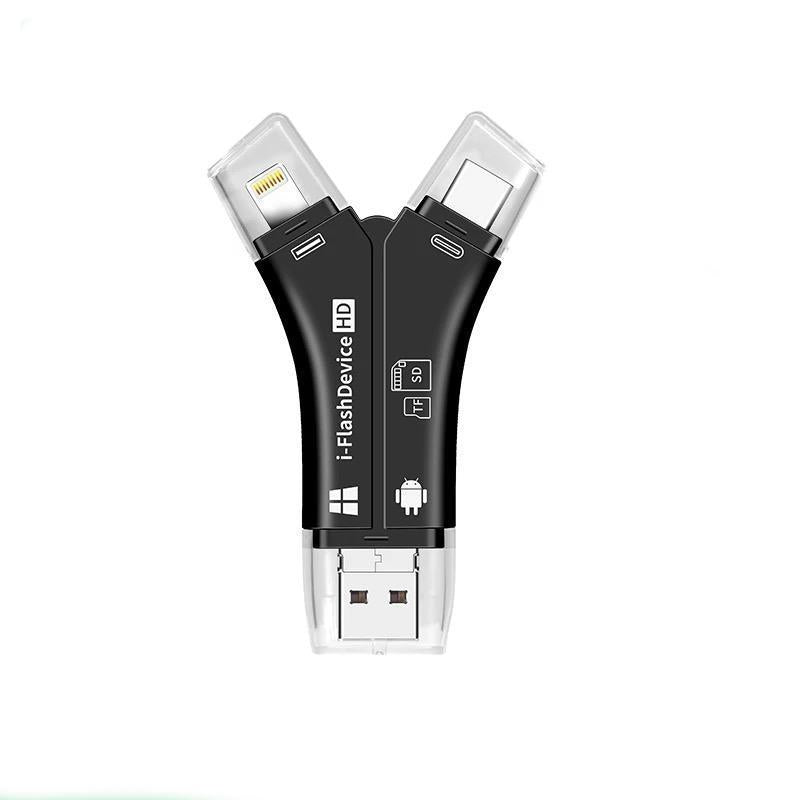 🎉4-in-1 iFlash Drive Kartenleser