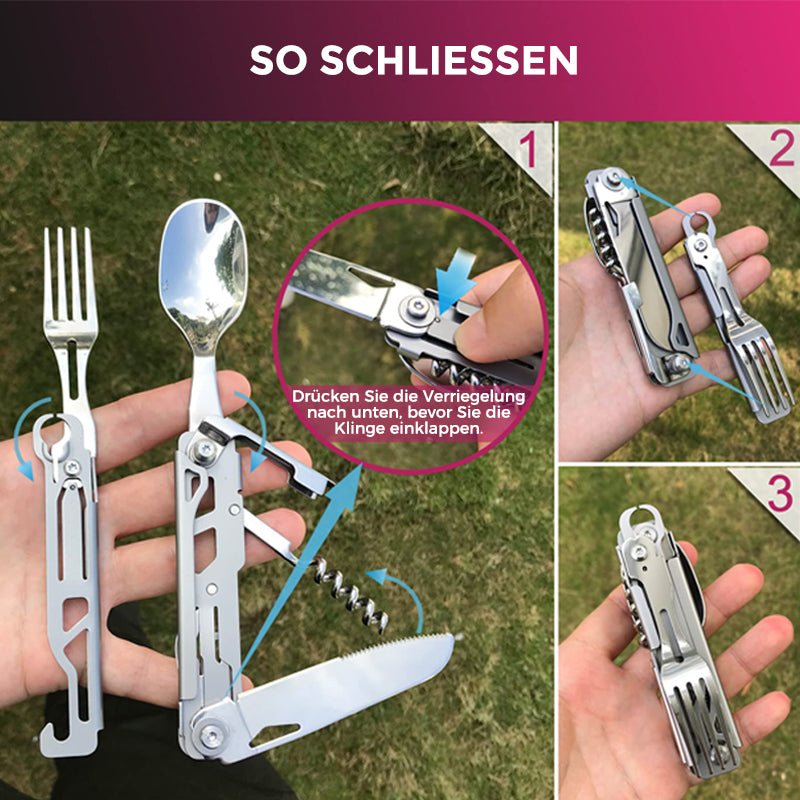 5-in-1-Multifunktions-Camping-Ausrüstungsset