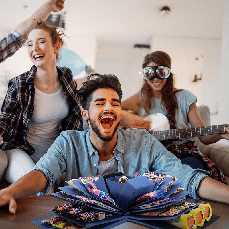 Süßigkeiten-Explosion Geschenkbox
