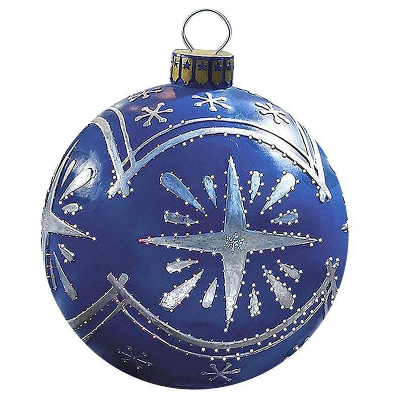 Aufblasbare Weihnachtskugel für den Außenbereich