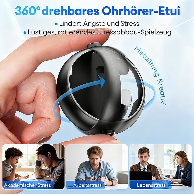 2-in-1 Clip-On Open-Ear-Kopfhörer
