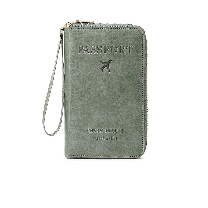 Multifunktionale RFID Reisepass-Brieftasche