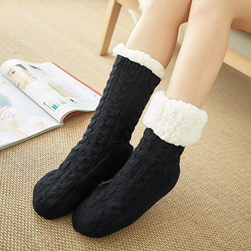 Ultra-Plüsch Weiche Rutschfeste Socken (1 Paar)