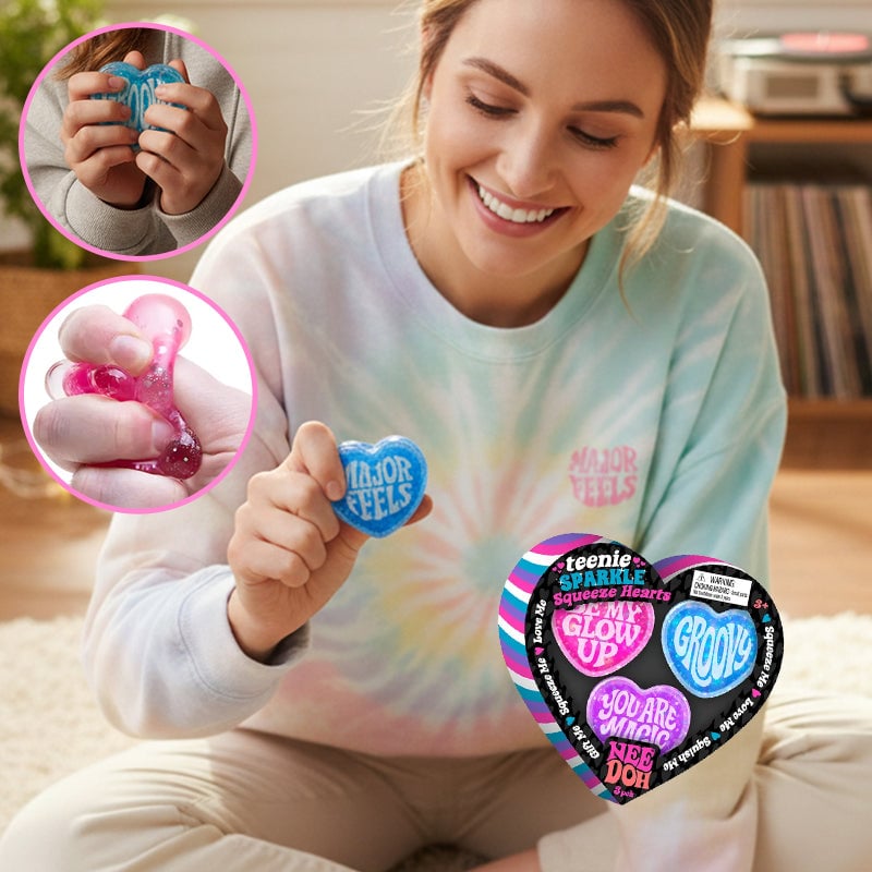 Stressabbau-Spielzeug zum Valentinstag
