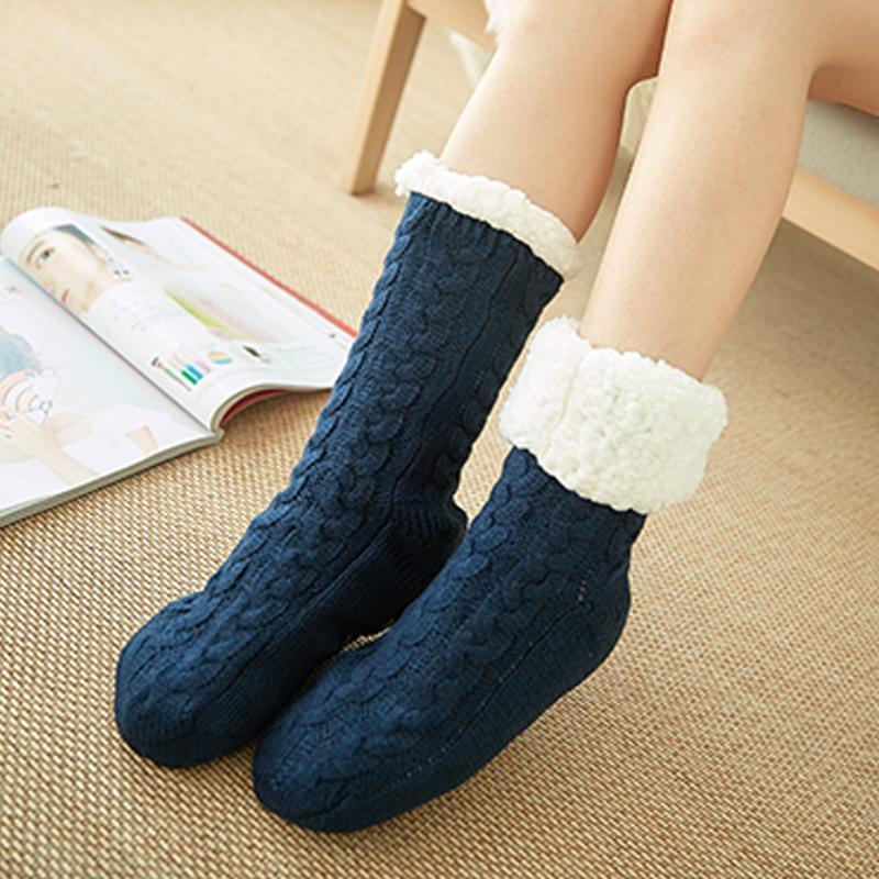 Ultra-Plüsch Weiche Rutschfeste Socken (1 Paar)