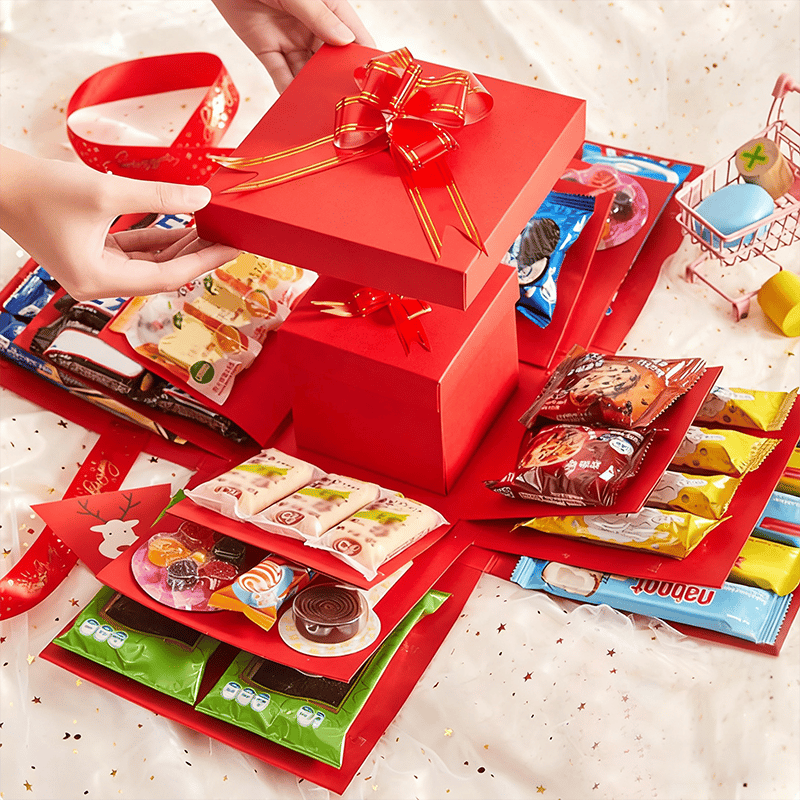 Süßigkeiten-Explosion Geschenkbox