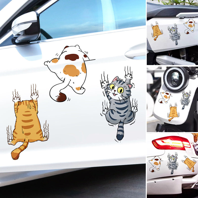 ✨Niedliche Katze Cartoon Auto Aufkleber