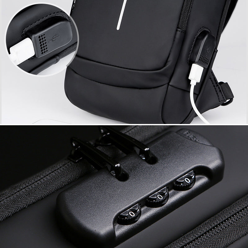 ✨USB-Ladesport-Sling Anti-Diebstahl-Umhängetasche✨
