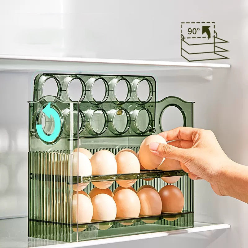 Automatische Flip-Ei Aufbewahrungsbox