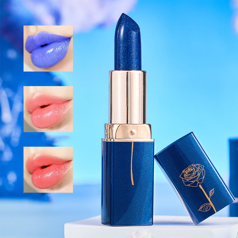 Blauer, farbwechselnder Lippenstift von Enchantress