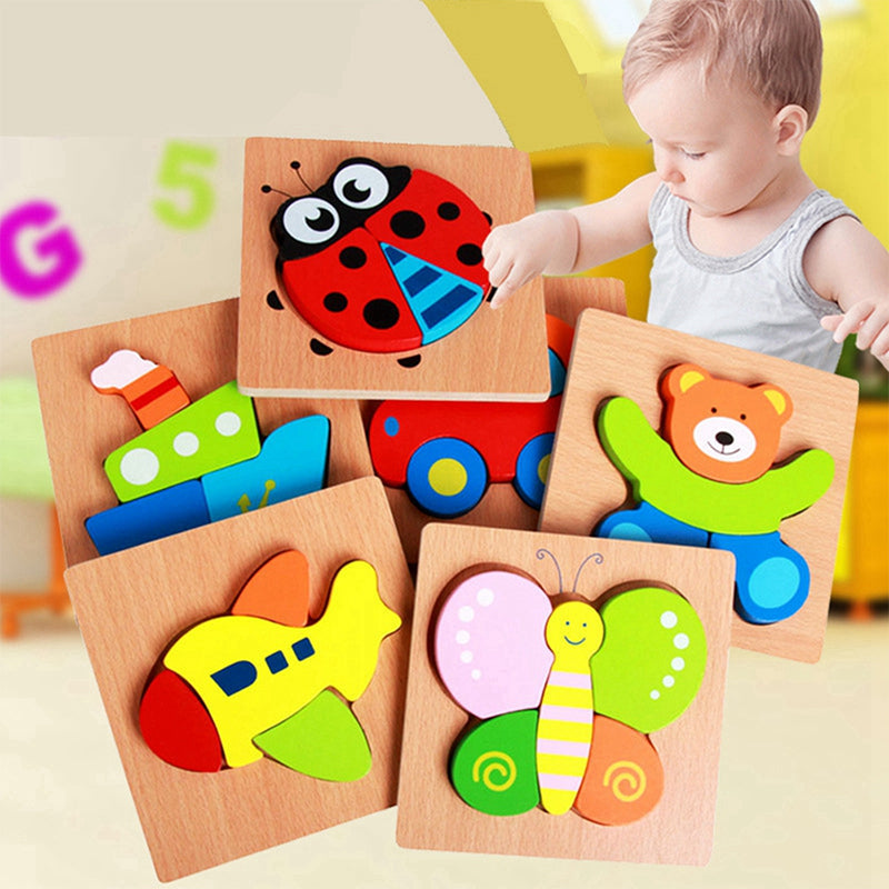 3D-Tierpuzzle