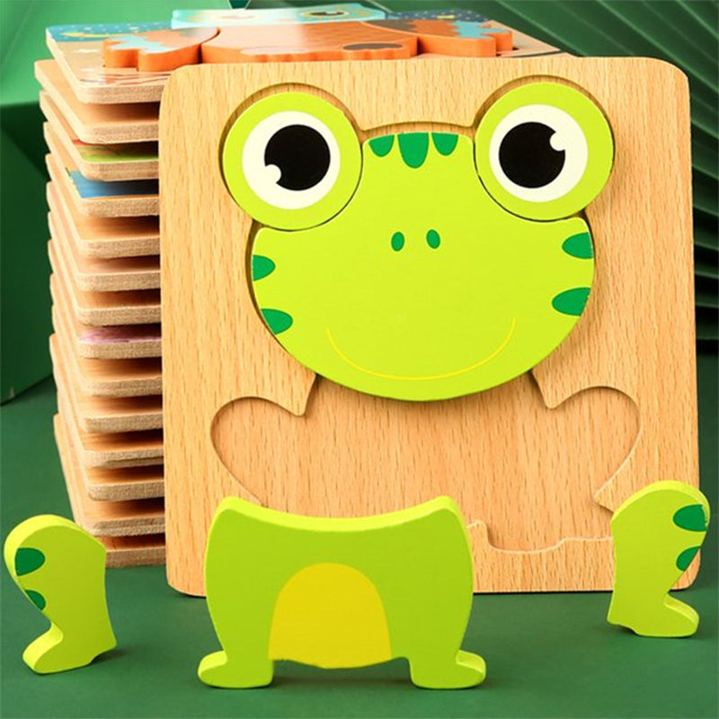3D-Tierpuzzle