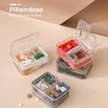 Tragbare multifunktionale Pillendose