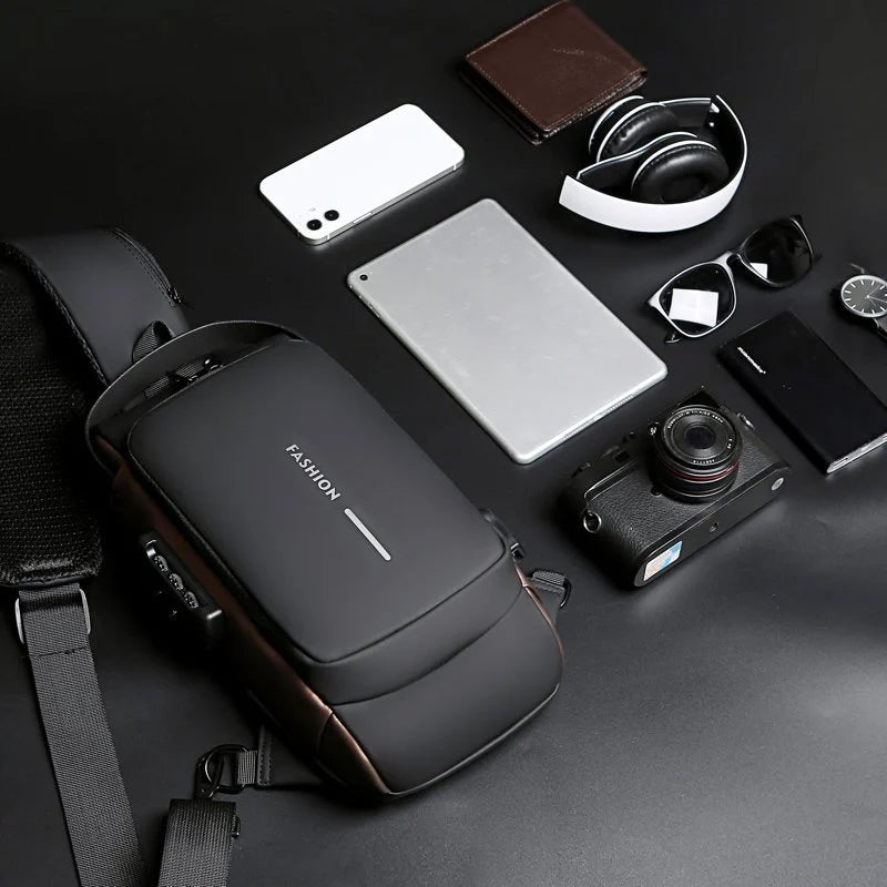 ✨USB-Ladesport-Sling Anti-Diebstahl-Umhängetasche✨