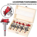 😮 Holzbearbeitung Positionierung Bohrer-Set👍
