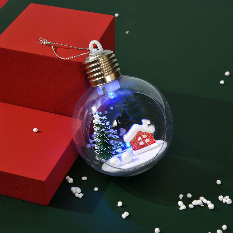 Christbaumschmuck Leuchtkugeln