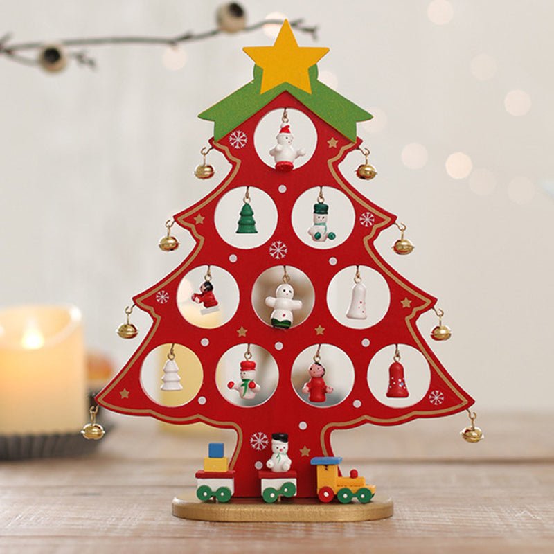 DIY Weihnachtsbaum-Set aus Holz