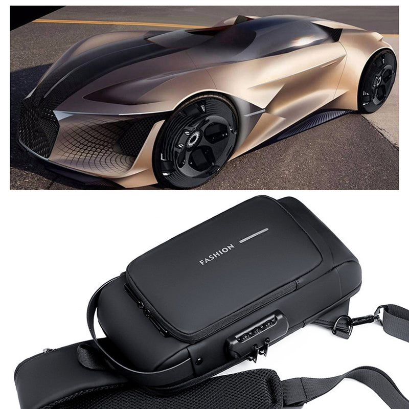 ✨USB-Ladesport-Sling Anti-Diebstahl-Umhängetasche✨