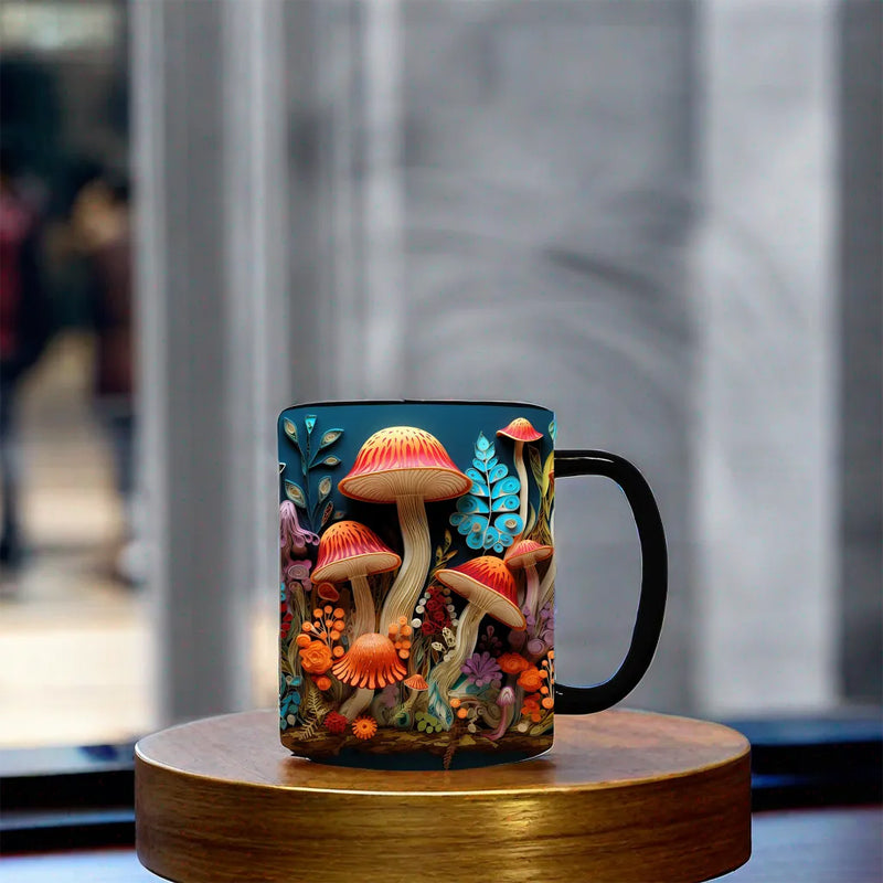 3D Magic Mushrooms Becher