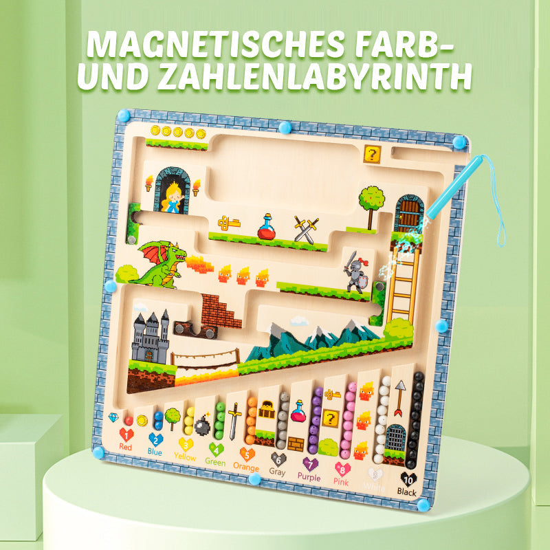 Hölzernes pädagogisches Labyrinthspielzeug für Kinder