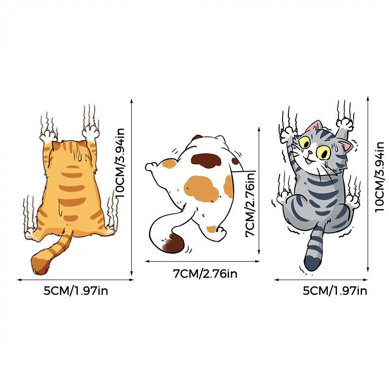 ✨Niedliche Katze Cartoon Auto Aufkleber