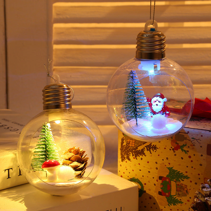 Christbaumschmuck Leuchtkugeln